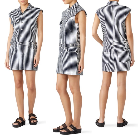 NWT Current Elliot The Sleeveless Jumpsuit Dress - Picture 2 of 10